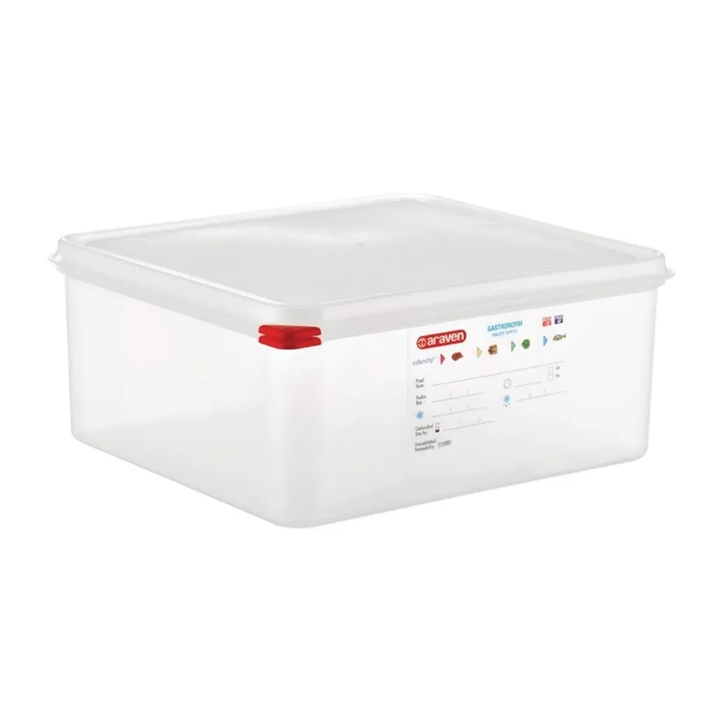 Boîte Alimentaire GN 2/3 13,5L Araven - Idéal Conservation et Stockage Pro