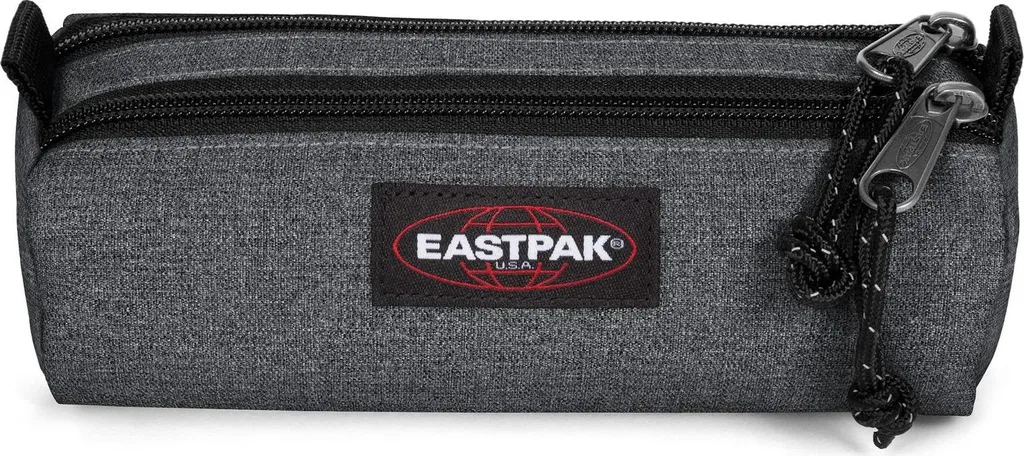 Astuccio Eastpak Double Benchmark Grigio Scuro Denim: Design e Durata