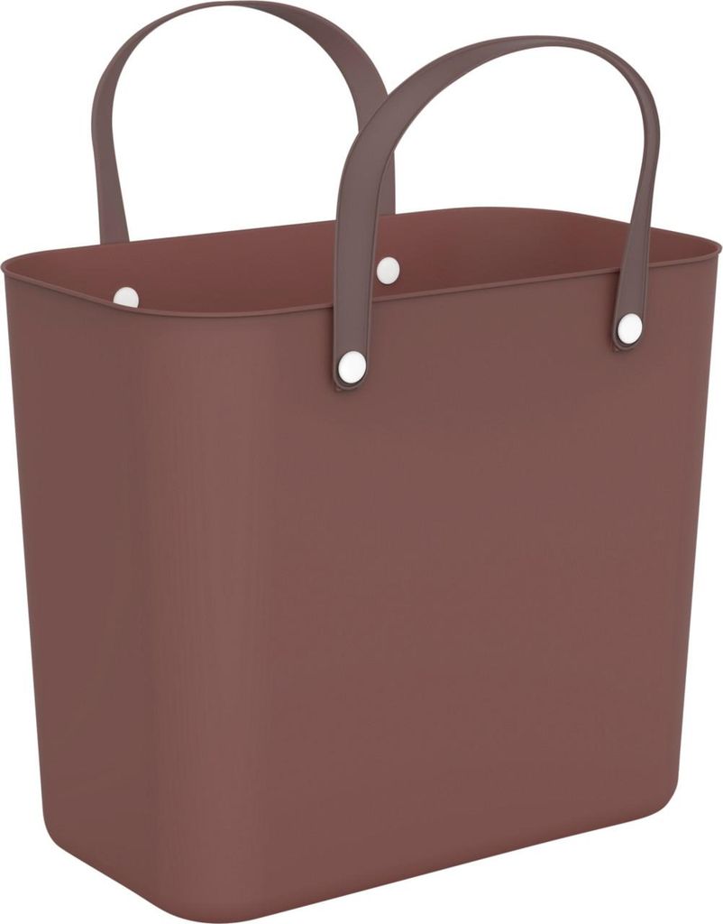 Rotho Einkaufskorb 25 L Albula iron rot Produktbild 