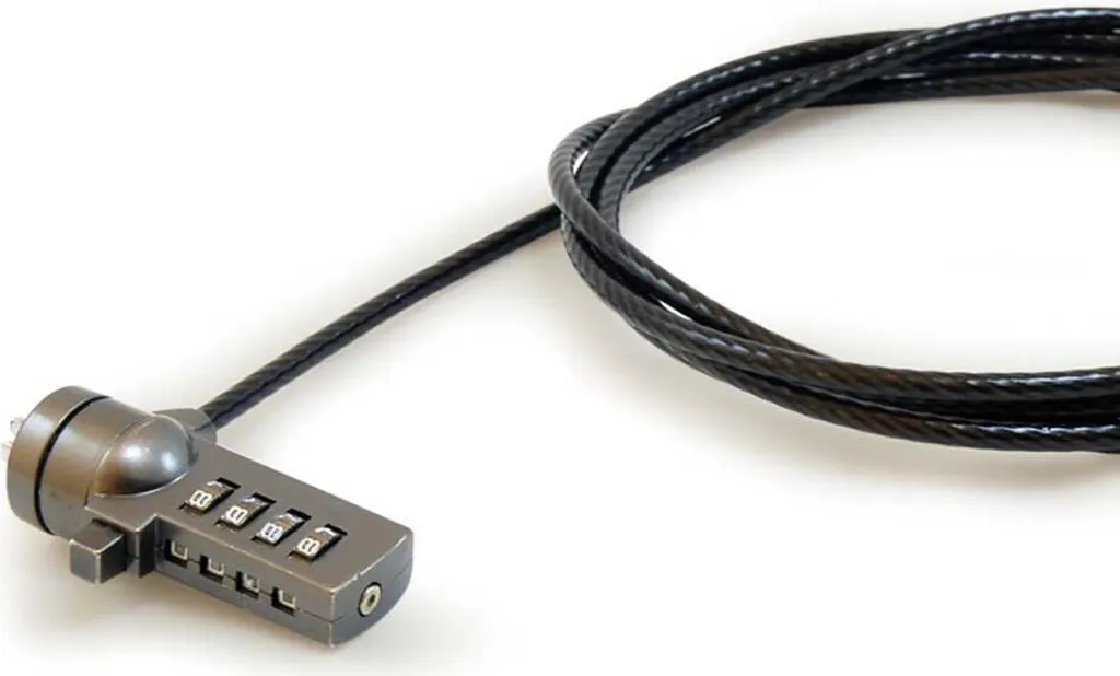 Antivol pour ordinateur portable Conceptronic CNBCOMLOCK18 à code 1.8m