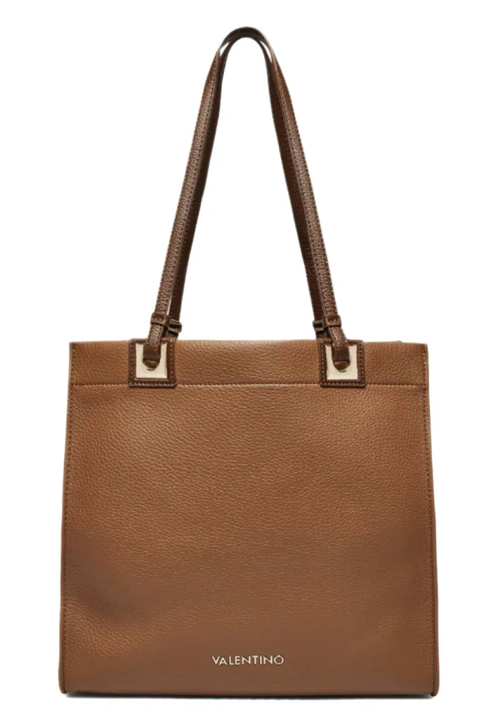 Valentino Sac à main Post Re en similicuir camel et moro chic