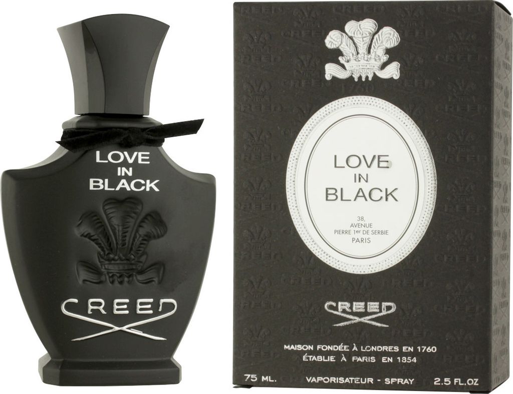 Creed Love In Black, Frauen, 75 ml, Cedar (scent), Violett, Produktbild 