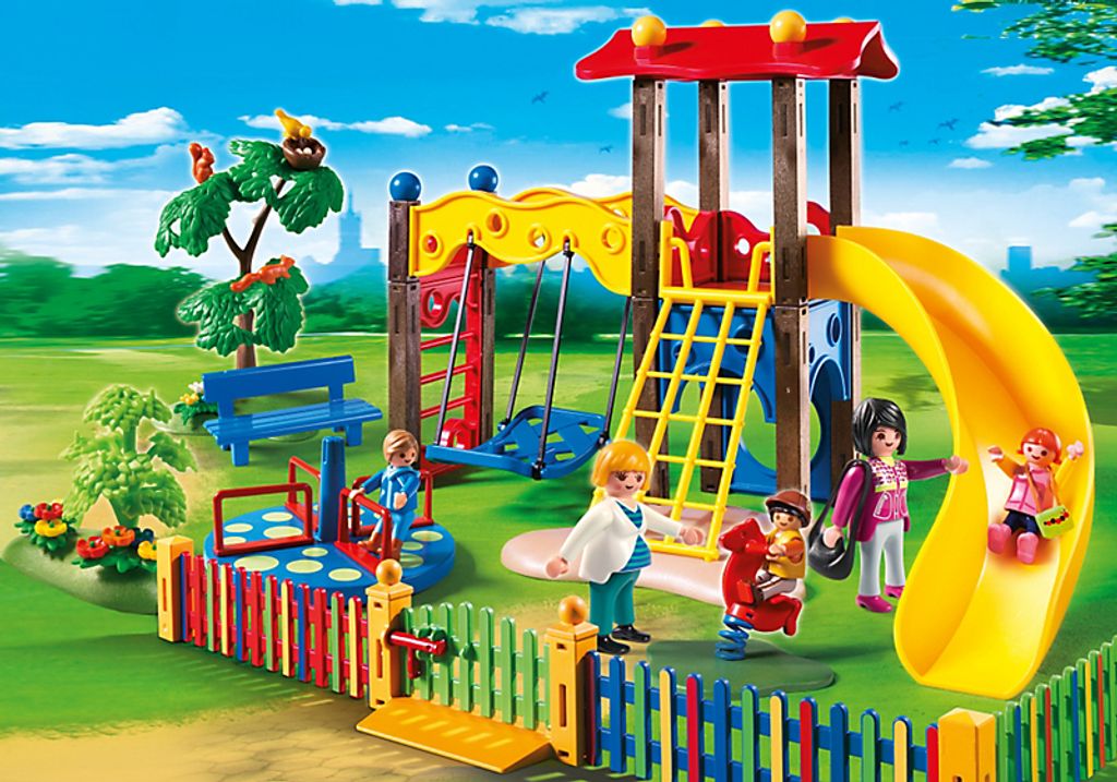 PLAYMOBIL 5568 City Life Kinderspielplatz Produktbild 9