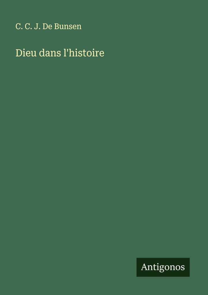 Dieu dans l'histoire