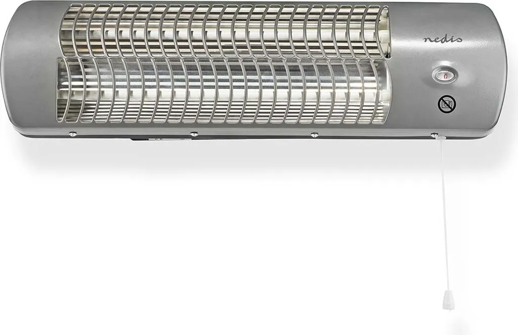 Radiateur mural infrarouge 600W/1200W - Chauffage rayonnant 56x16 cm