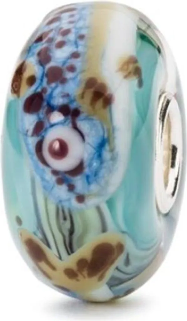 Bead Trollbeads Vetro Salmone Coraggioso TGLBE-20277 | Ed. Limitata