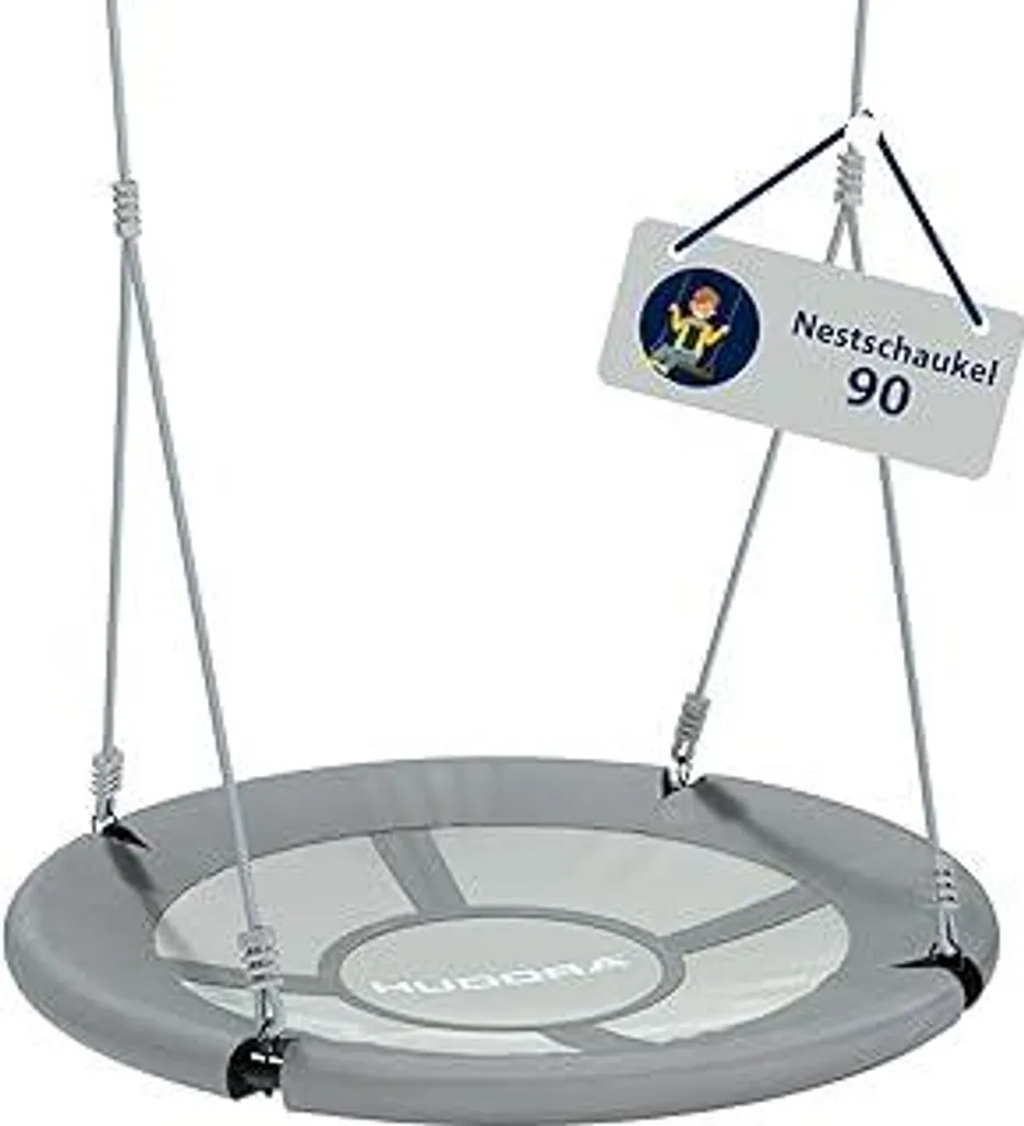 Altalena a Nido HUDORA 90 cm: Portata 100kg e Materiali Anti-UV
