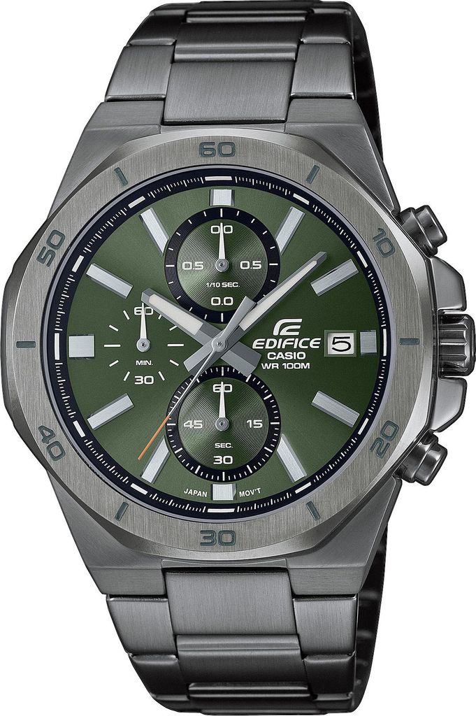 Casio Edifice EFV-640DC-3AVUEF Classic Herren Uhr Chronograph 10ATM
