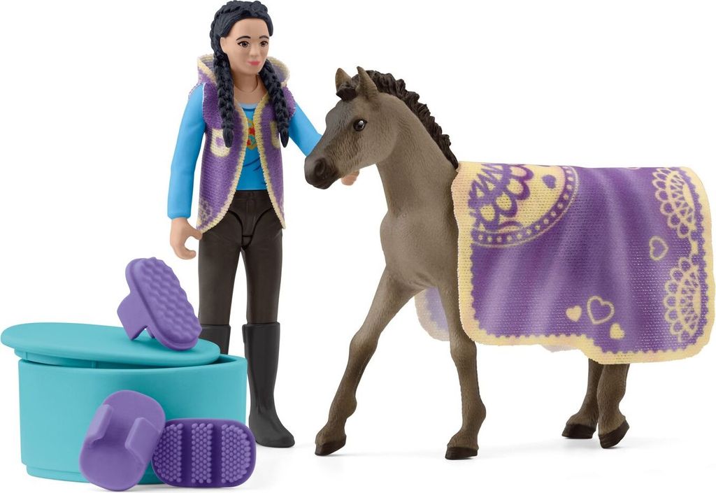 SCHLEICH Mini Playset Beauty Set mit Kim 0 Produktbild 