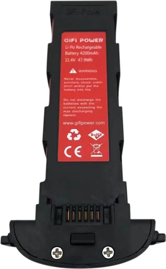 Batterie Lipo 11,4V 4200mAh pour drone Hubsan H117S Zino haute performance