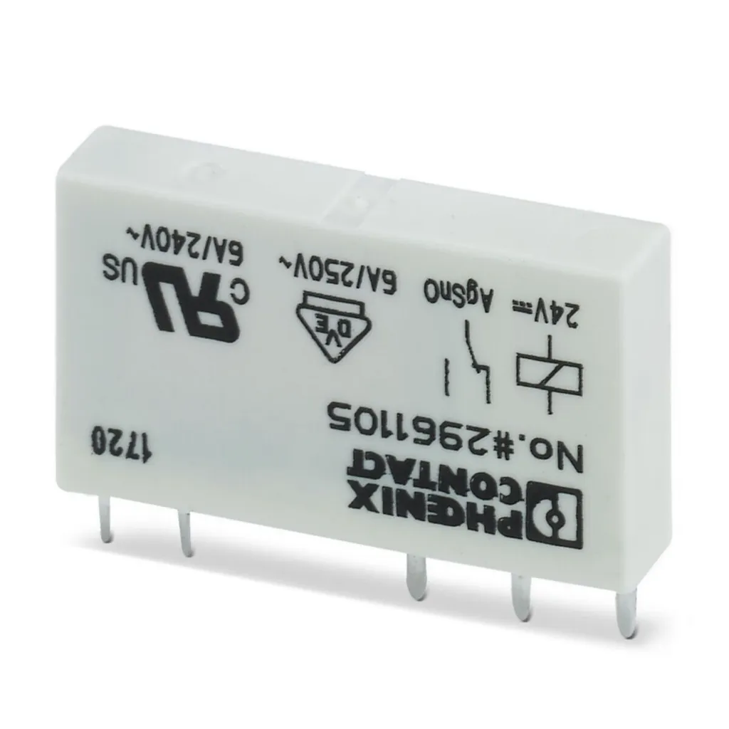 Relais Phoenix Contact pour Automate 24V DC REL-MR- 24DC/21 Série PLC