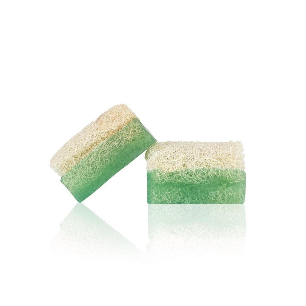 Handgemacht Naturseife mit Orchideen & Luffa für strahlende Frische!