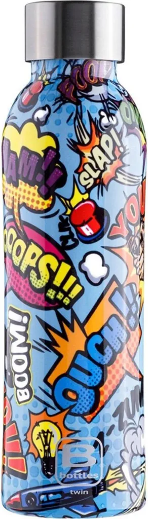 Bugatti Thermos Comico 500ml MP191282 - Bottiglia Termica in Acciaio 316