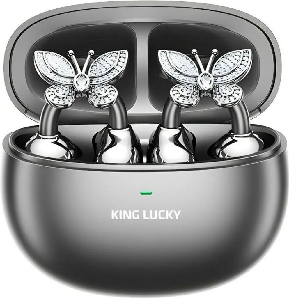 Kinglucky Combo: Auricolari Wireless in-ear + Stand Professionale Desk