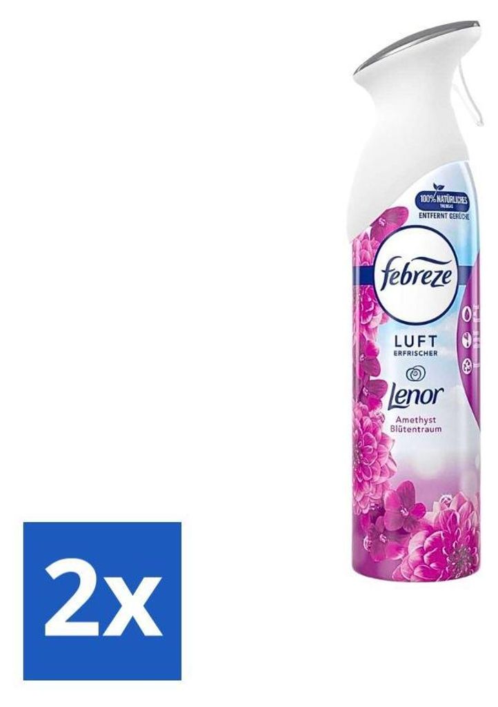 Febreze Amethyst Spray d'ambiance – Parfum floral frais – Image du produit 