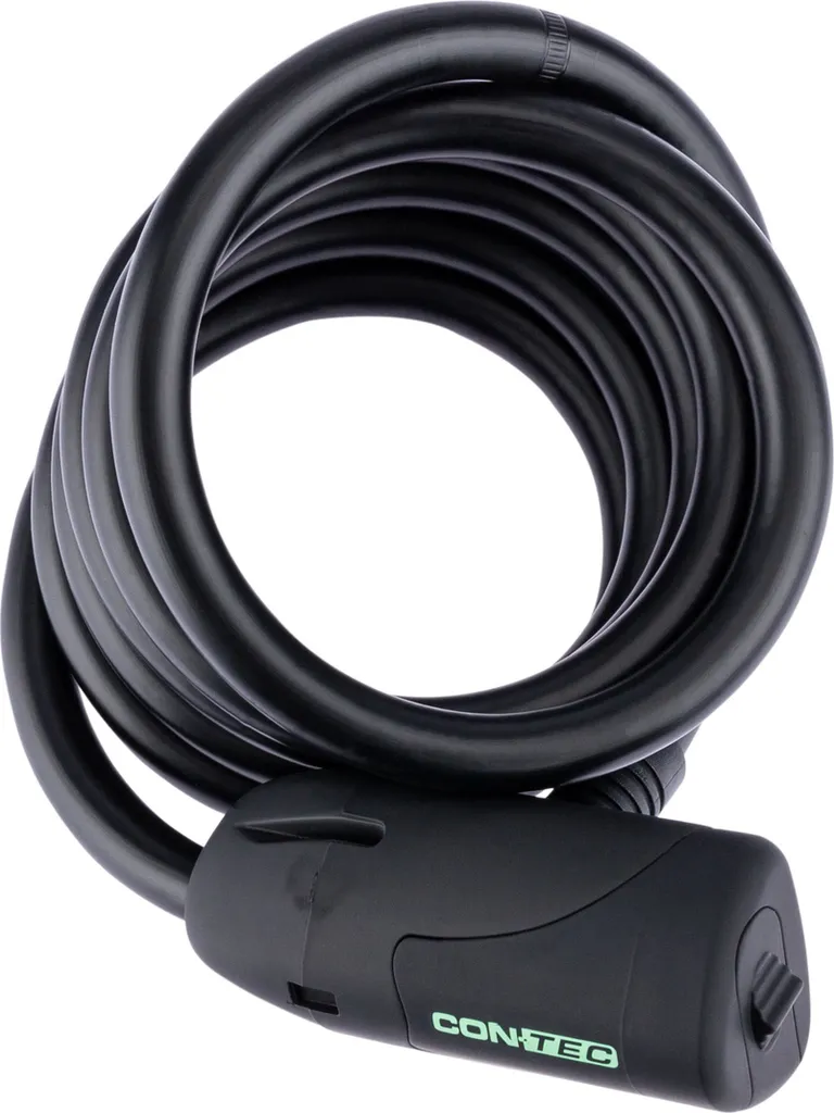 Antivol vélo haute résistance 10mm x 150cm Contec Sloc en acier renforcé