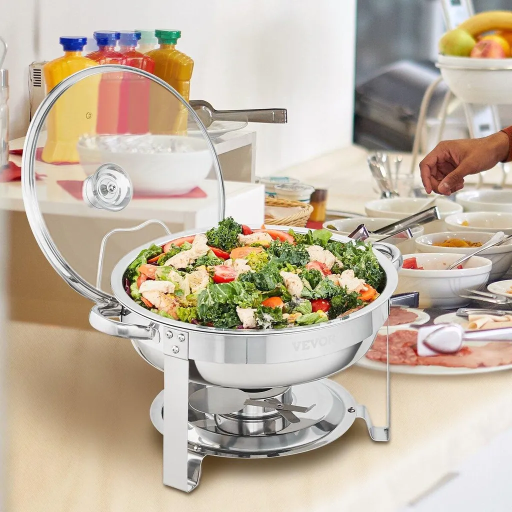 Occasione Set 2 Scaldavivande Professionali 4L - Buffet Top Class - 8