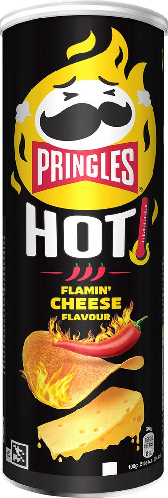 Pringles Hot Flamin' Cheese 160g