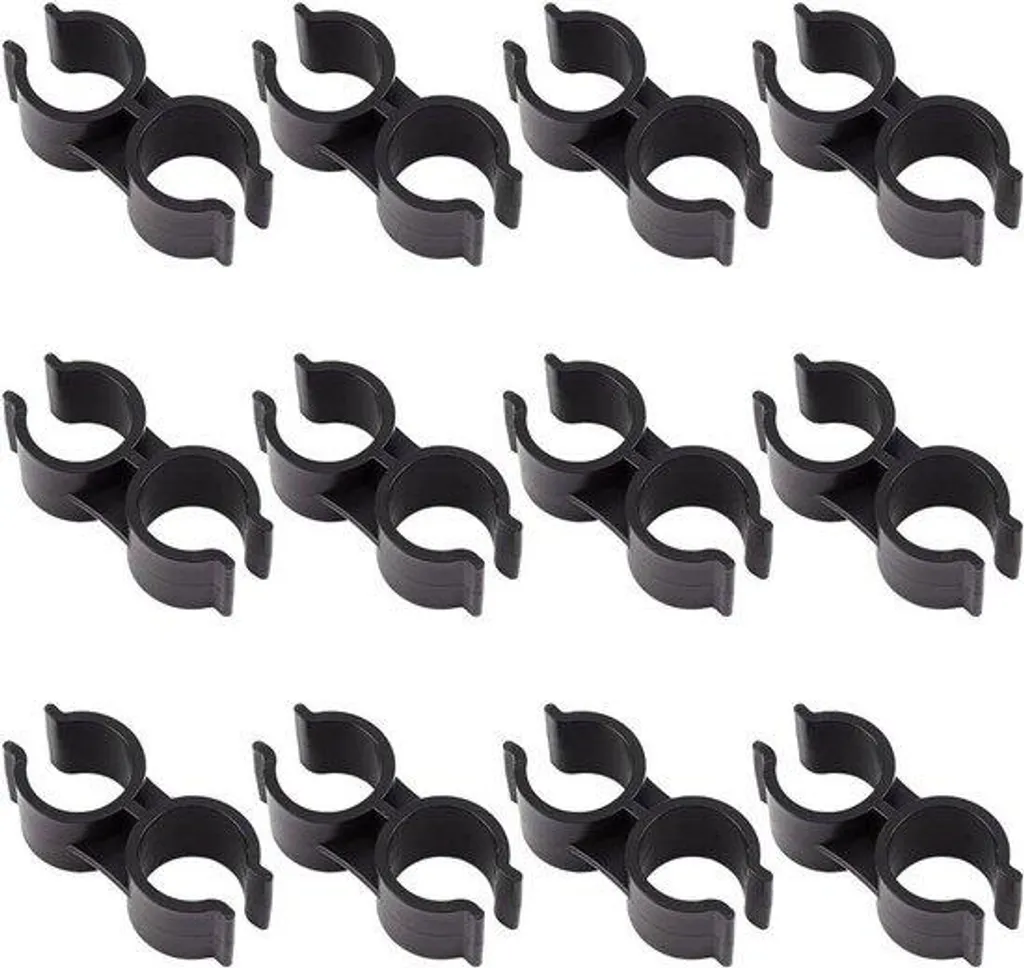 Connecteurs de charpente double vissage lot de 12 pour poteaux en bois