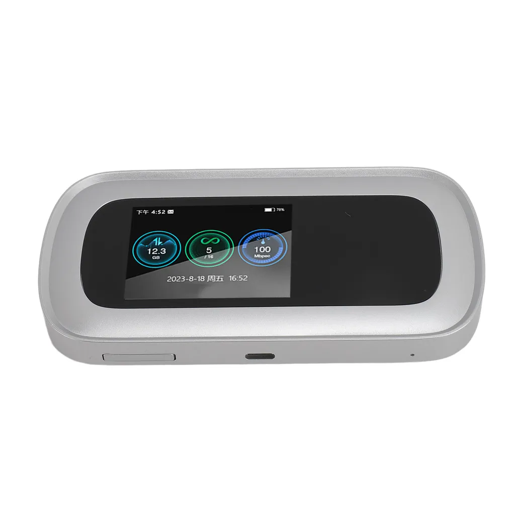Hotspot Mobile 5G pour Télétravail et Voyages avec Processeur Rapide