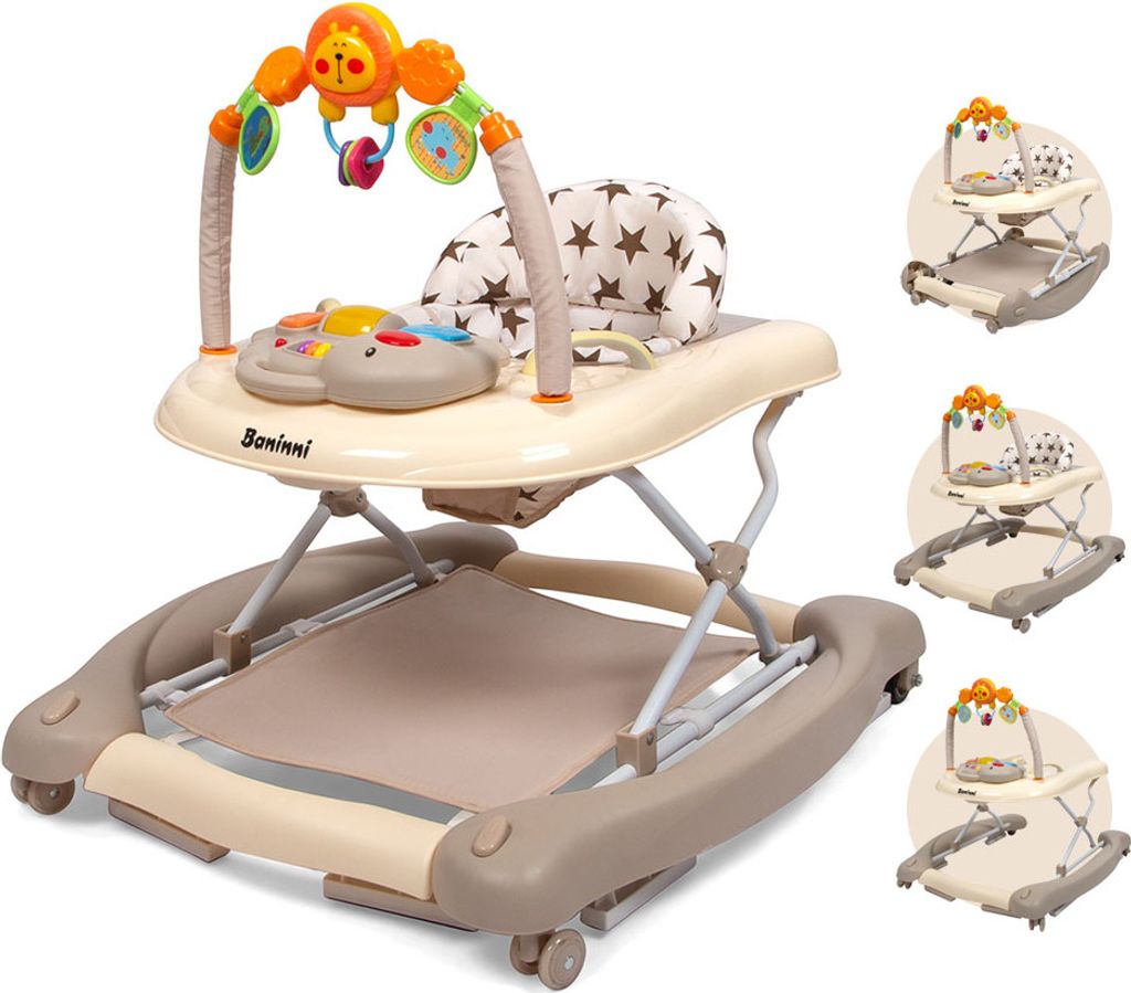 Baninni 5-in-1 Lauflernhilfe Maya Beige Produktbild 
