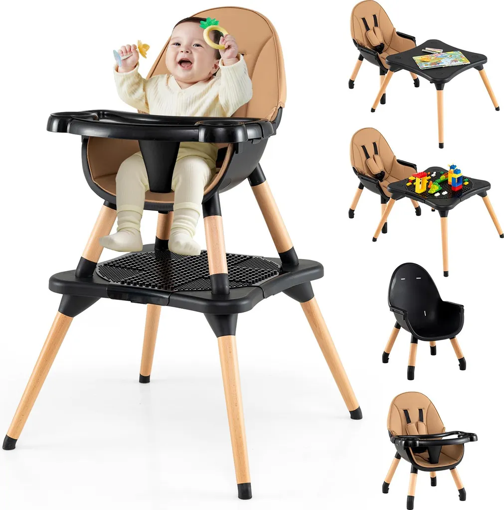 Chaise haute pour bébé de 6 à 36 mois idéale pour la diversification