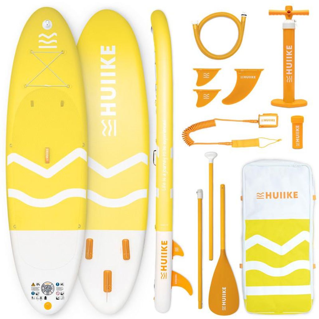 Stand Up Paddling Board Aufblasbar 10’ mit Zubehör, bis 130 Produktbild 