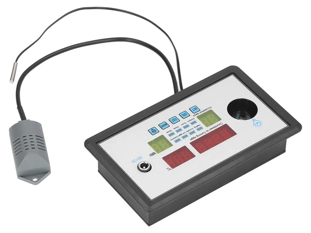 Thermostat couveuse intelligent 12V avec sonde de haute précision LCD