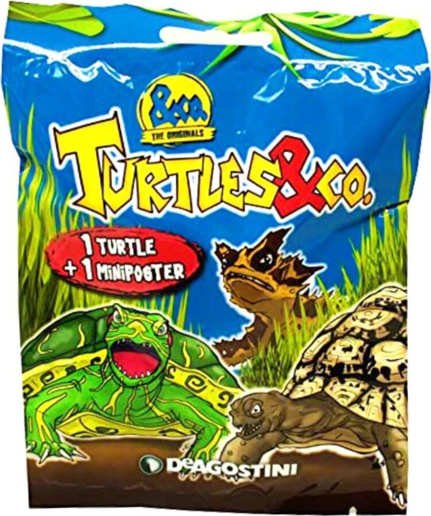 DeAgostini Turtles & Co 3D-Tüten - Sammelfiguren - Tüten (1 Tüte)