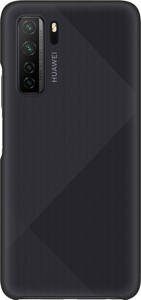 Huawei, Hülle für P40 Lite aus Silikon mit Magnetsystem, Schwarz