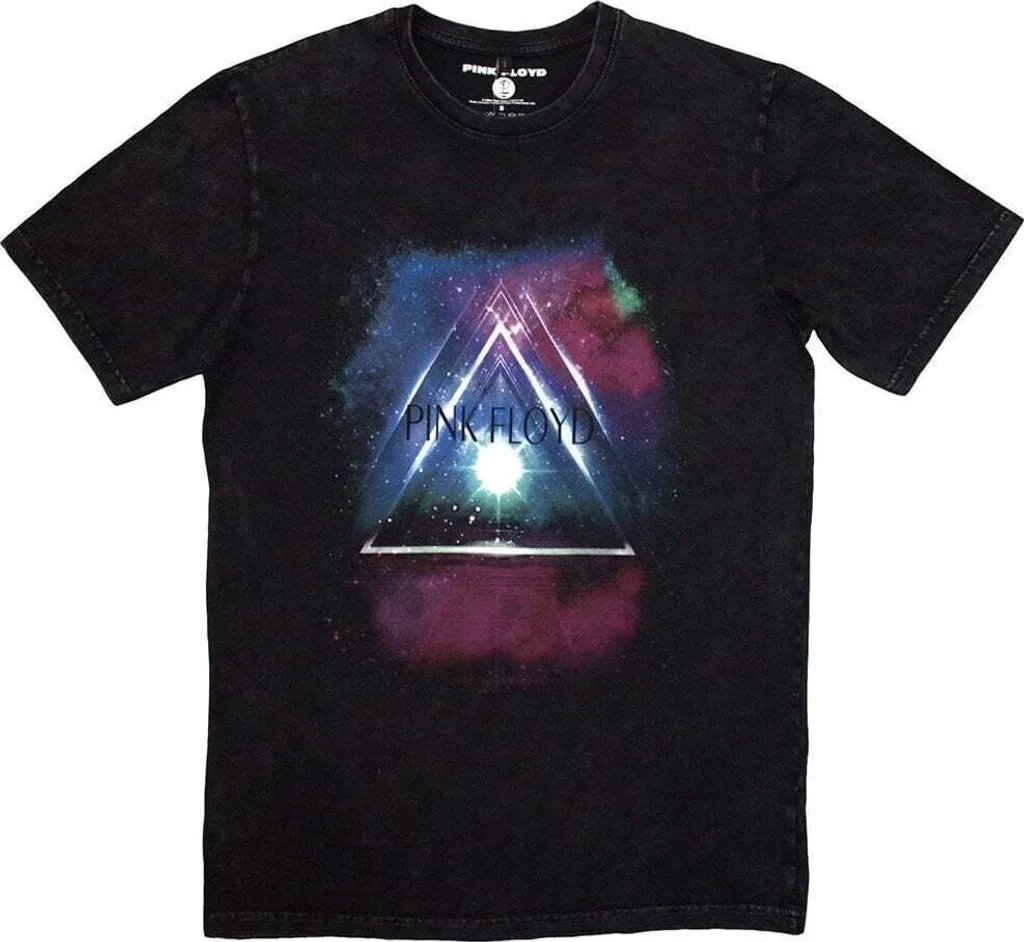 T-shirt Pink Floyd Space Prism XL : Le Confort du Coton et le Look Vintage Noir