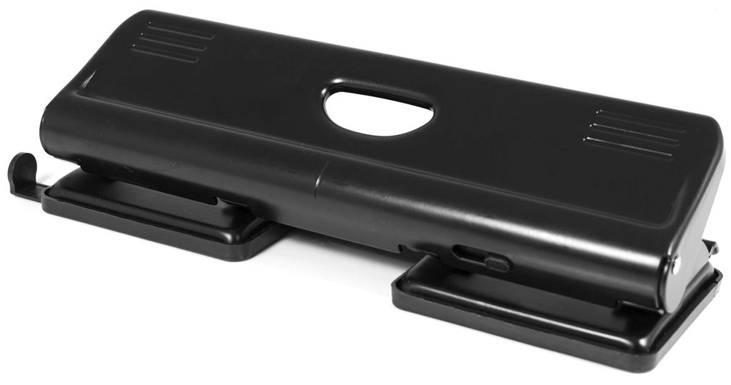 pavo 8040285 Vierfachlocher Stanzleistung: 22 Blatt schwarz Productafbeelding 