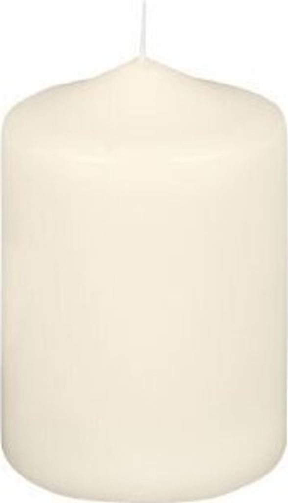Premium Stumpenkerzen Champagner 100 x 70 mm, 1 Stück Produktbild 