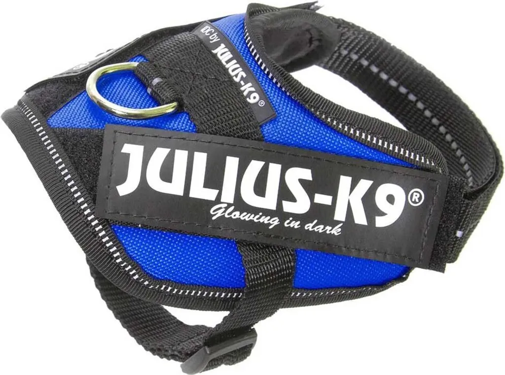 Harnais Chien Julius K9 Baby 2 Bleu avec Sangle Réglable 33 à 45 cm