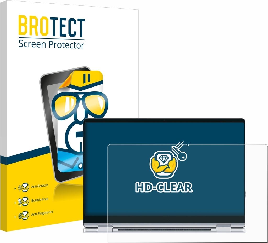 Für Samsung Galaxy Book4 360 15.6" Schutzfolie BROTECT Displayschutz Display Schutz Folie Klar Transparent