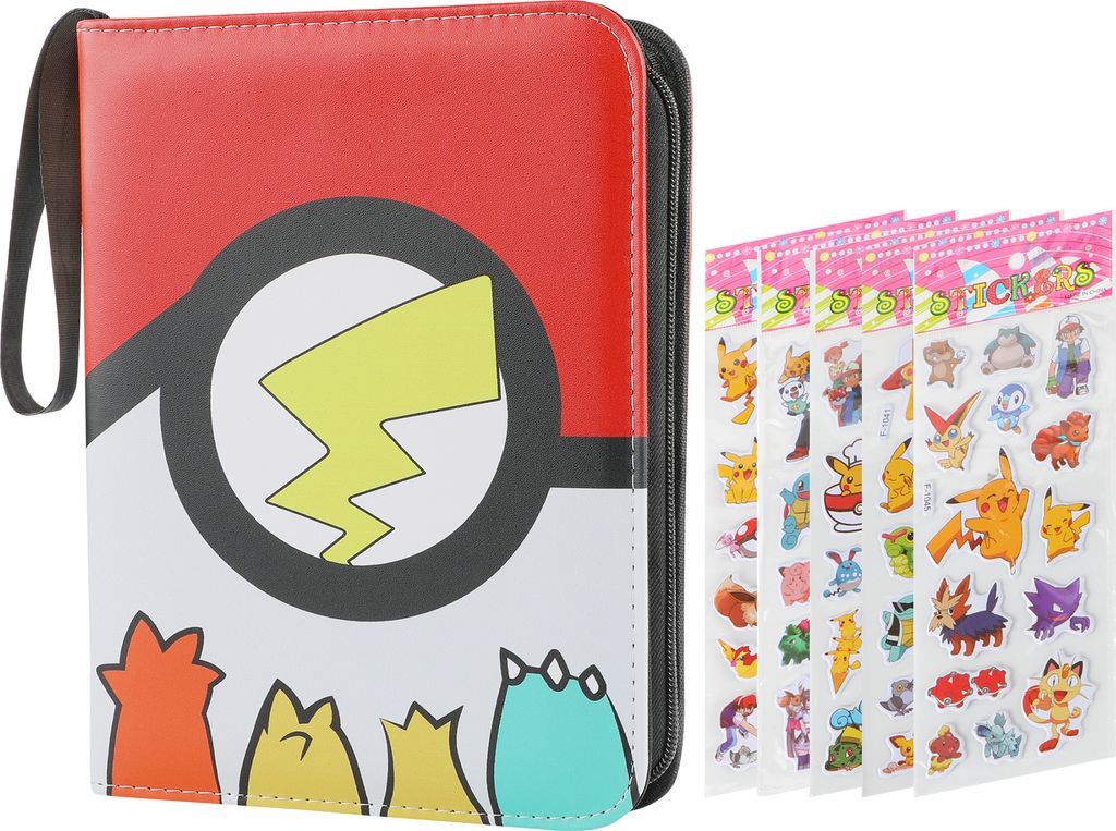 Forever Tragbare Pokemon Sammelalbum,Karten Sammelalbum,50 Produktbild