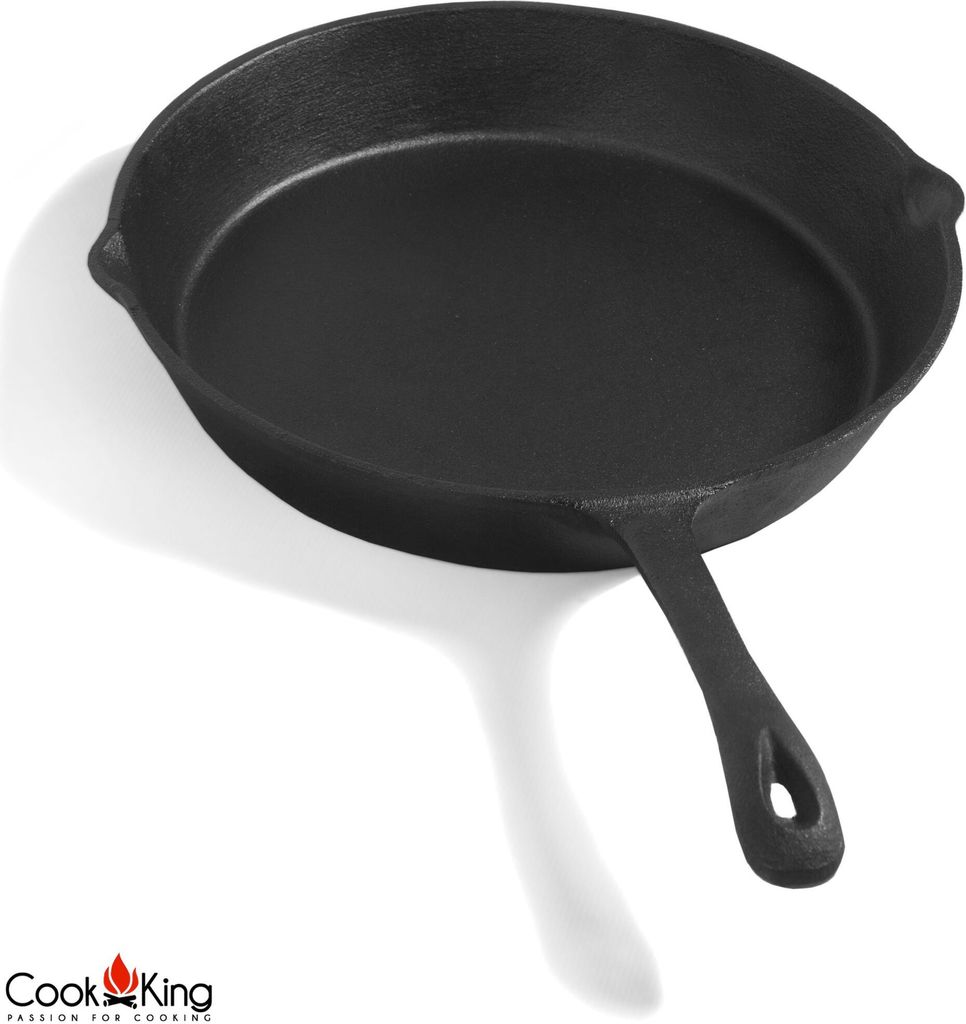CookKing 1214058 Gusseisenpfanne 26cm