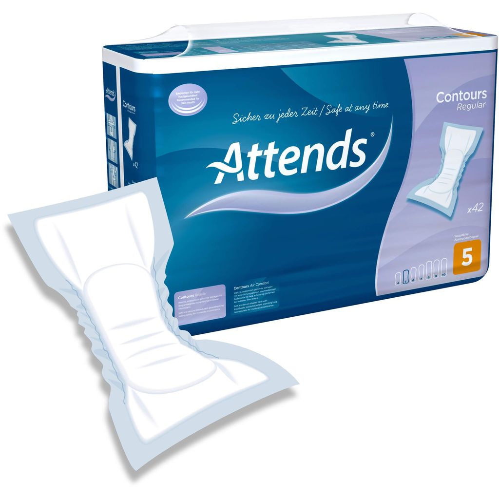Attends Contours Regular 5 Vorlagen, 42 St Produktbild 