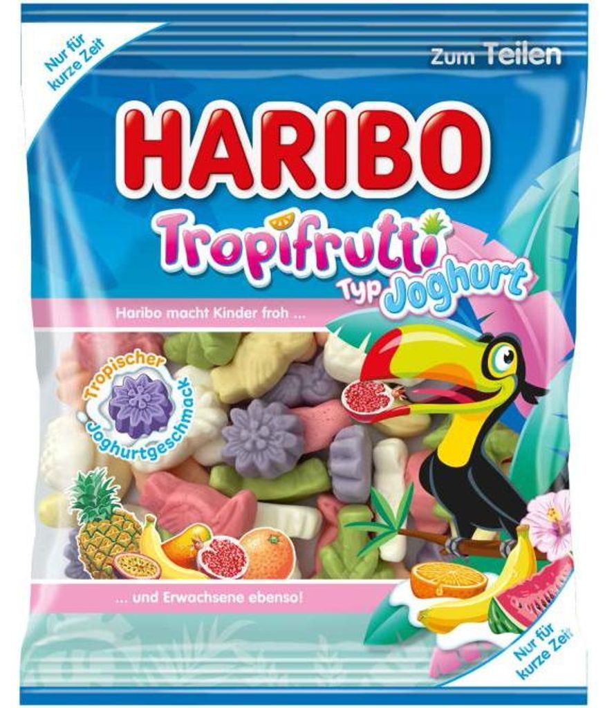 Haribo Tropifrutti Typ Joghurt 160g Produktbild 