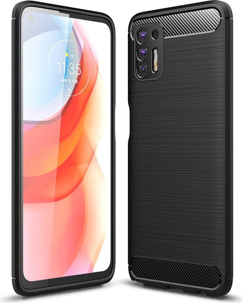 Hülle Motorola Moto G Stylus 2021 Schutzhülle - Cazy - Schwarz