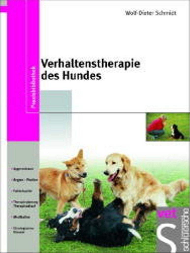 Verhaltenstherapie des Hundes