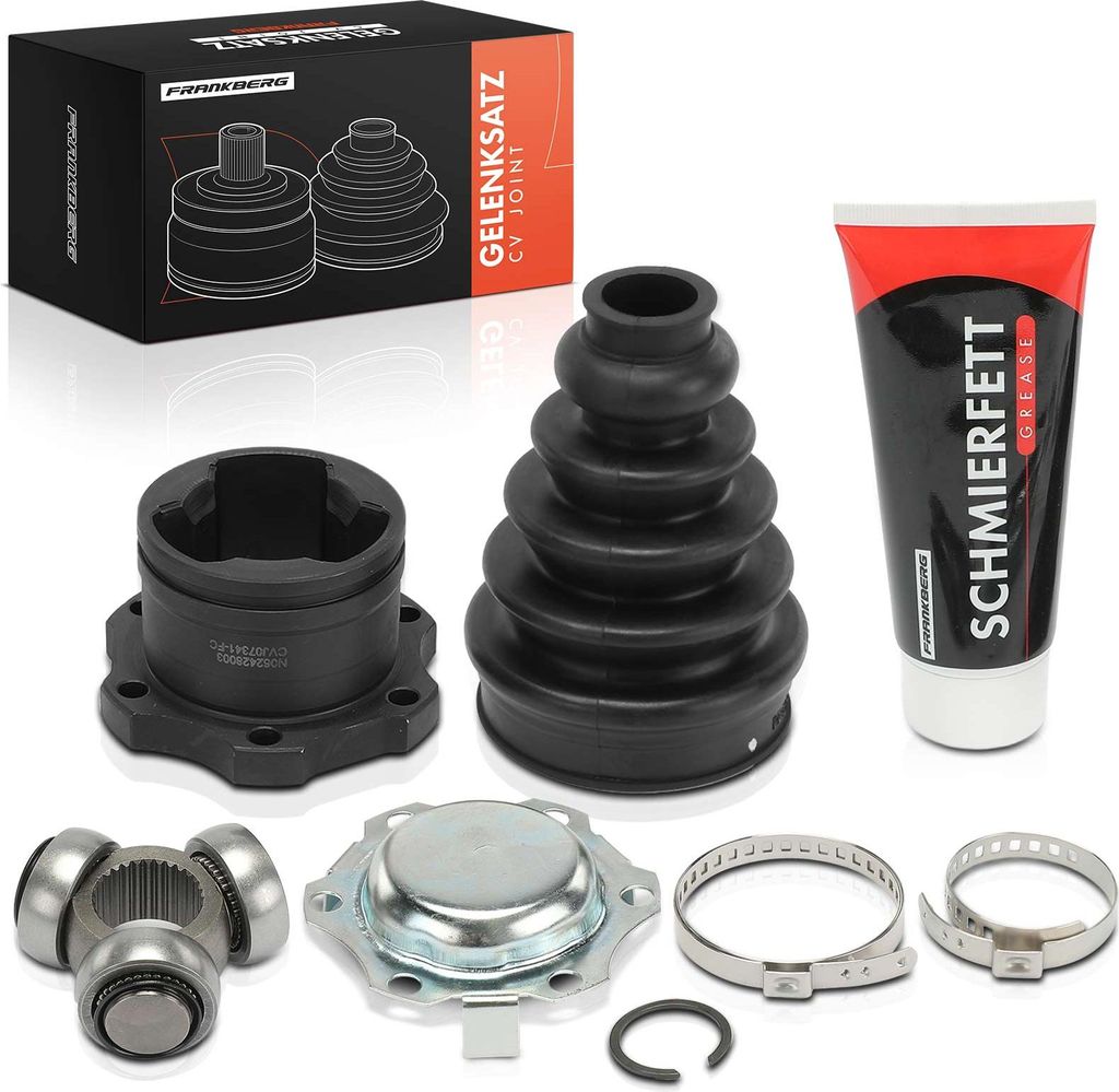 Frankberg 1x Antriebswelle Gelenksatz Vorderachse für VW Golf Polo Audi A2 A3 TT Seat Ibiza Cordoba