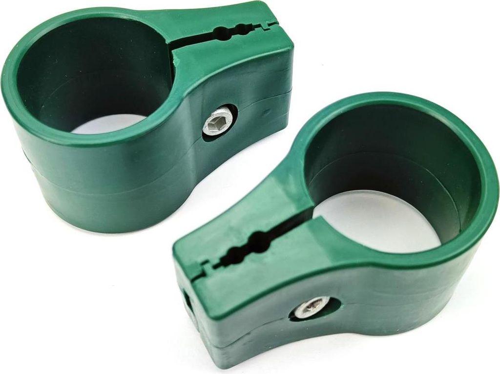 2x Endschelle 38 mm Zaunpofsten Zäune Pfostenschelle Zaun Pfosten