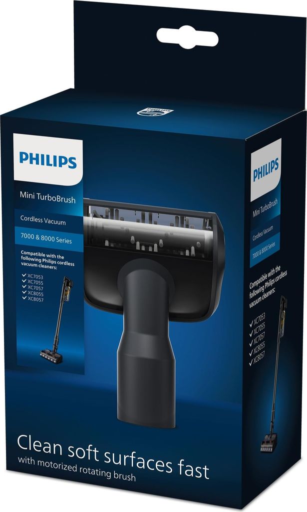 Philips Mini-Turbobürste für kabellosen Staubsauger für die Serie 7000 (XV1684/01)