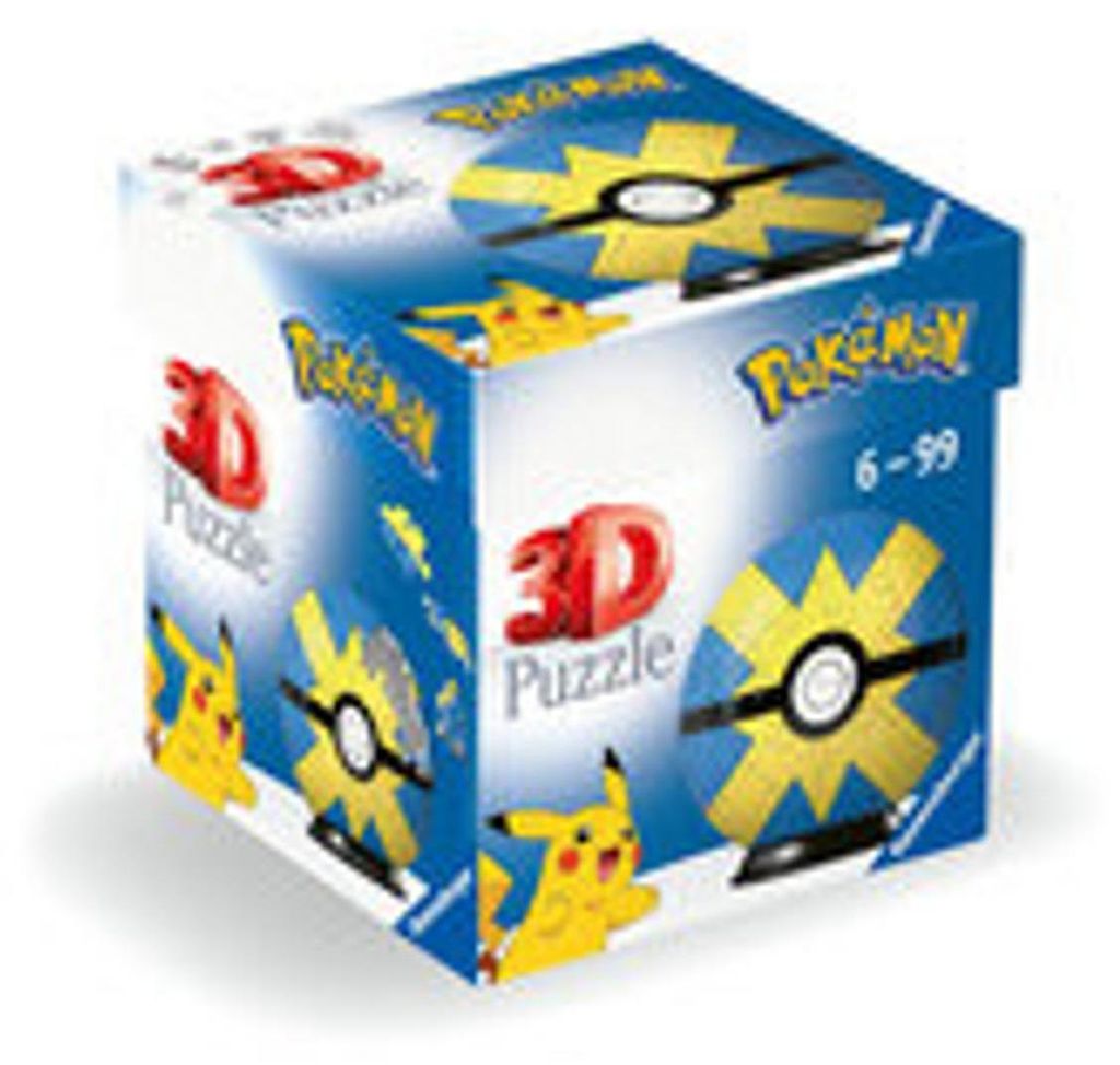 Puzzle-Ball Pokémon Flottball Ravensburger 11580 Produktbild 