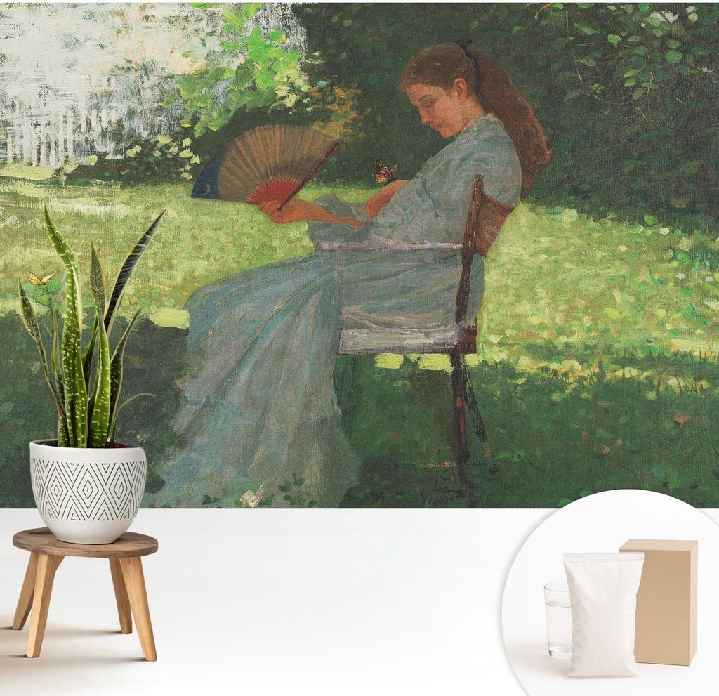 Fototapete - 208x146 cm - Tapete - Wandtapete - Wandbilder - Dekofolie - Tapete Folie - Wand - Dekoration - Wohnzimmer - Sommerharmonie