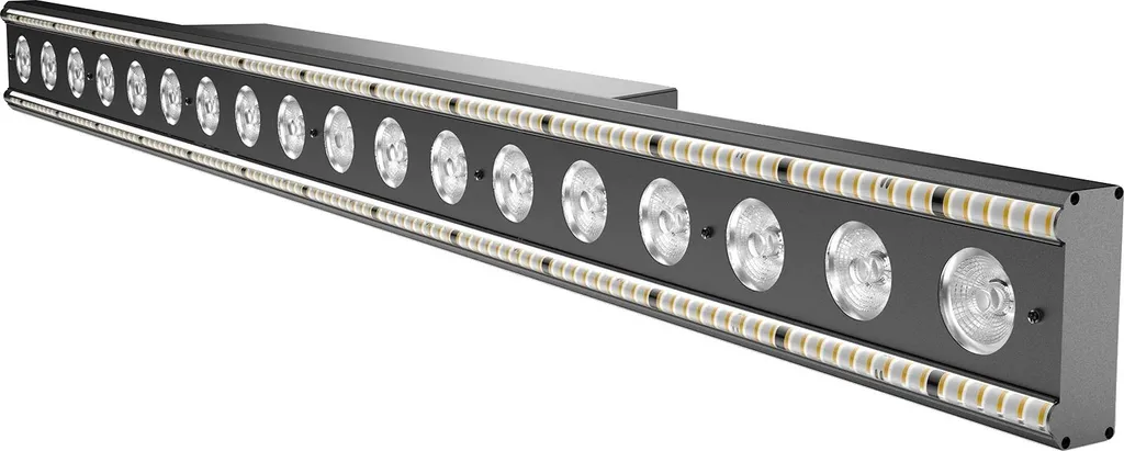 Projecteur de lavage LED RGBW 100W avec contrôle DMX512 - Prise EU
