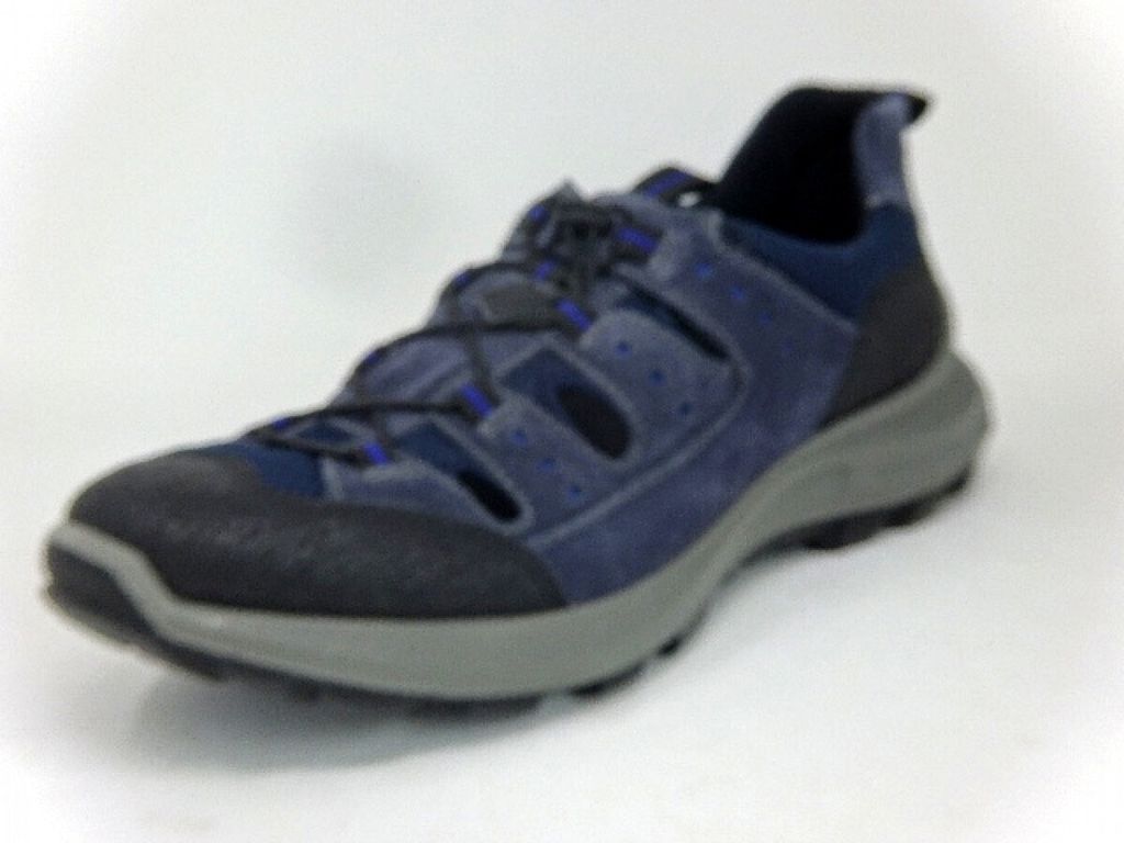 Sioux Herren Sandale in Blau, Größe 40