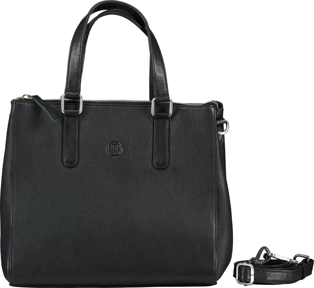 Hausfelder Manufaktur Handtasche Schwarz onesize