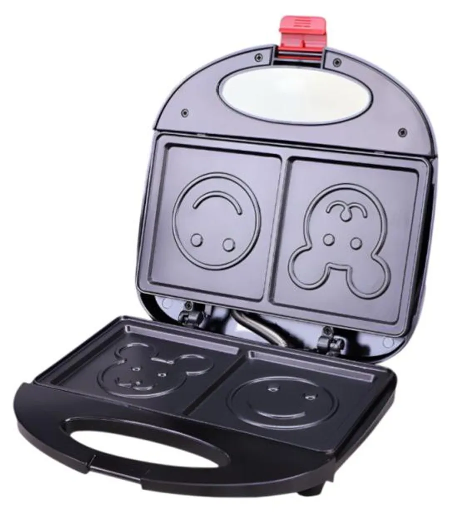 Grille-pain antiadhésif 750W à 2 fentes, design compact et efficace
